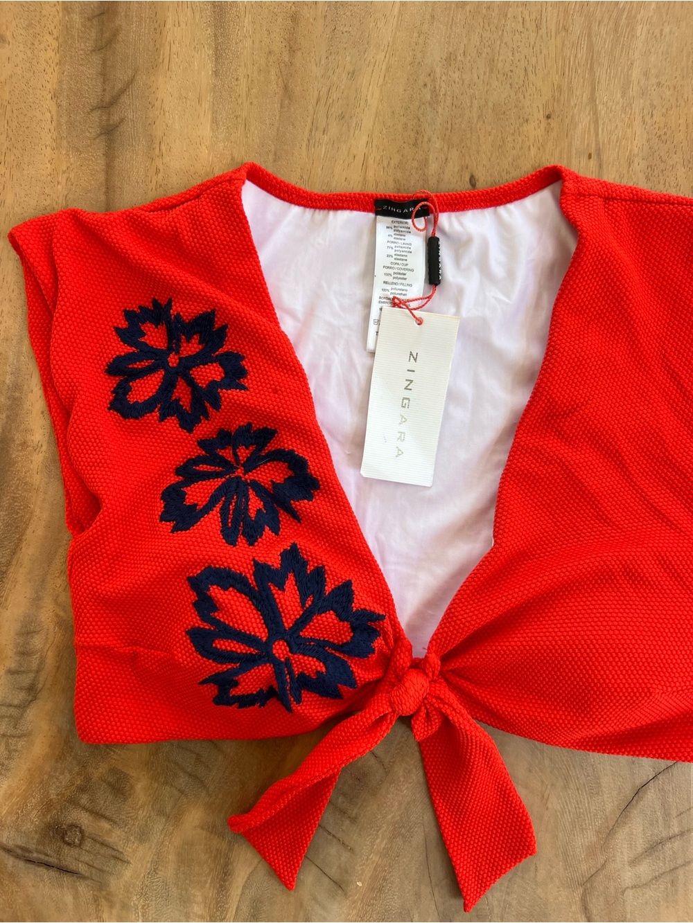 NWT zingara bathing suit top - Picture 3 of 6